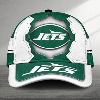 [SPECIAL OFFER] NEW CUSTOMIZED NFL25 NYJ NEW YORK JETS CLASSIC CAP