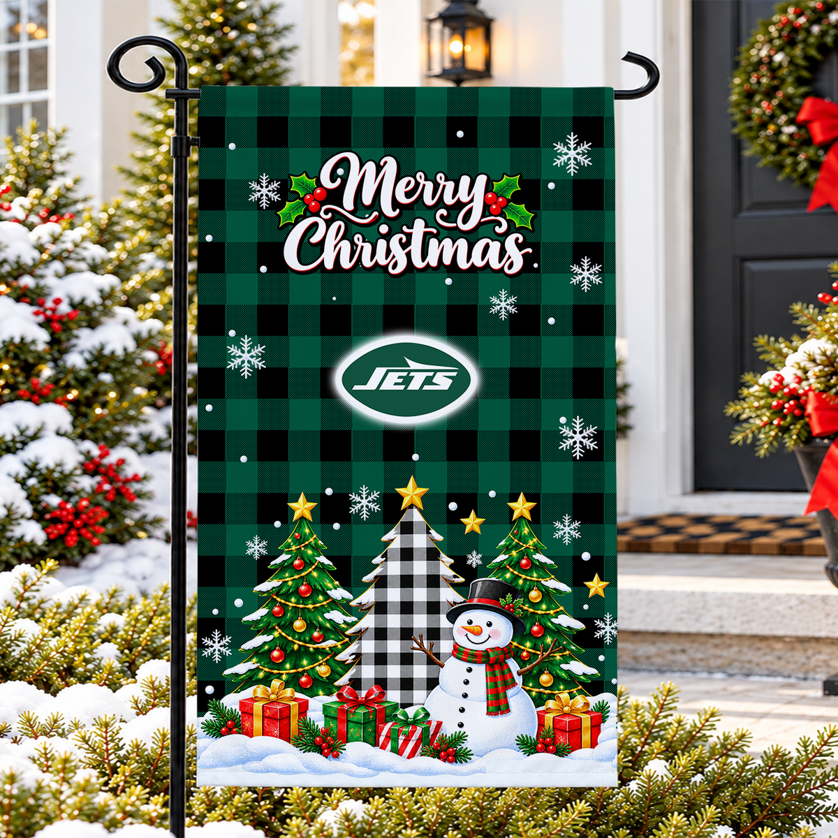 [SPECIAL OFFER] NEW CUSTOMIZED NFL25 NYJ THE JETS GARDEN FLAG