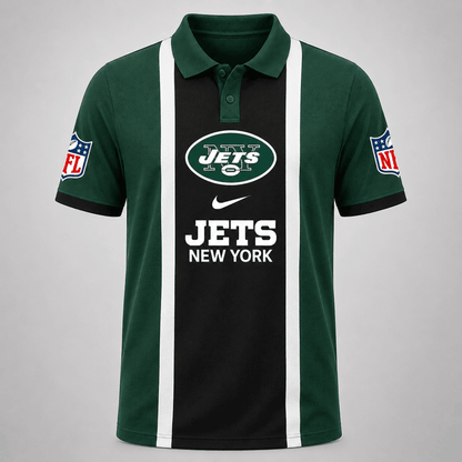 [SPECIAL OFFER] NEW CUSTOMIZED NFL25 NYJ THE JETS POLO SHIRT