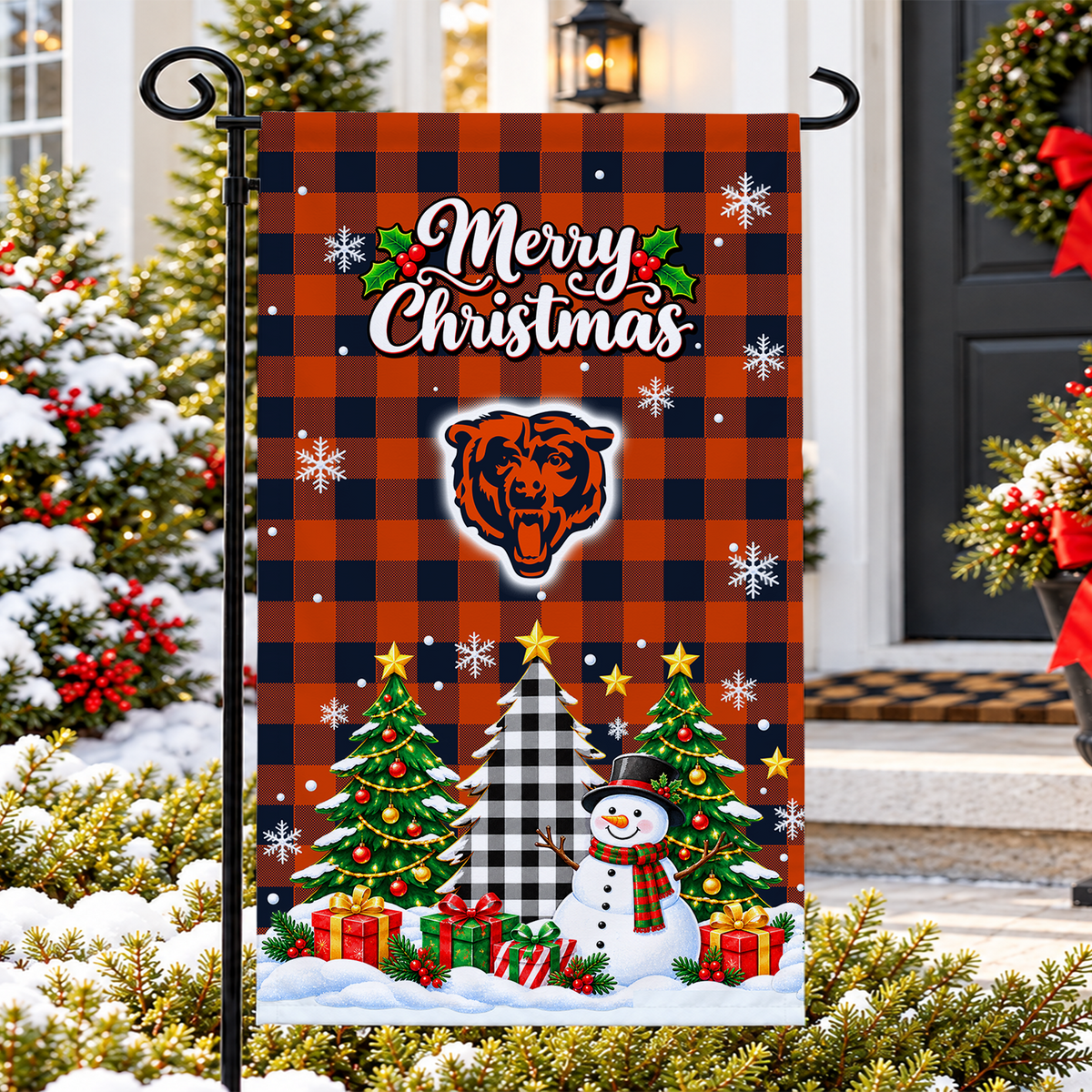 [SPECIAL OFFER] NEW CUSTOMIZED NFL26 CCB THE BEARS GARDEN FLAG