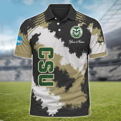[BIG DEAL] PERSONALIZED UNI26 FAU COLORADO STATE RAMS MULTICOLOR POLO SHIRT