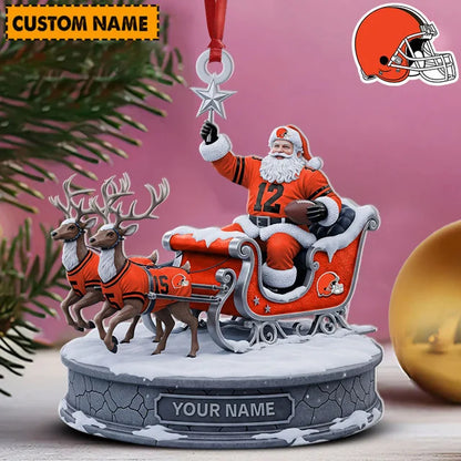 [SPECIAL OFFER] NEW CUSTOMIZED NFL29 CLB THE BROWNS ACRYLIC ORNAMENT