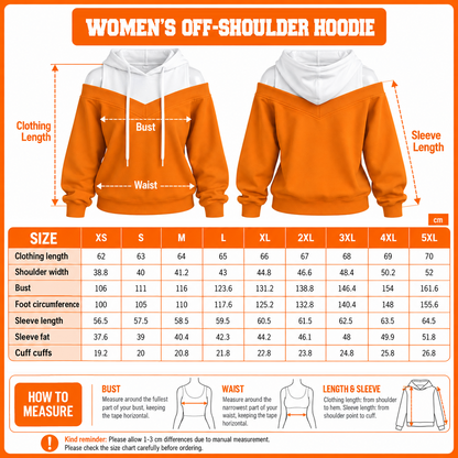 [BIG DEAL] PERSONALIZED UNI01 DLD DUKE BLUE DEVILS WOMEN'S OFF-SHOULDER HOODIE