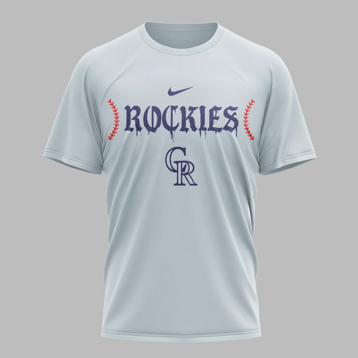 [FLASH SALE] NEW CUSTOMIZED MLB30 COR COLORADO ROCKIES MUTICOLOR T-SHIRT