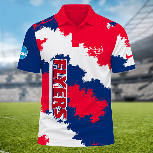[BIG DEAL] PERSONALIZED UNI30 DAY DAYTON FLYERS MULTICOLOR POLO SHIRT