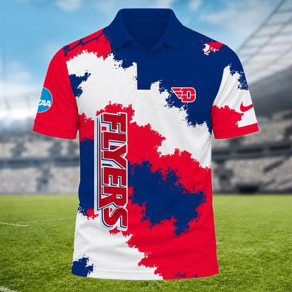 [BIG DEAL] PERSONALIZED UNI30 DAY DAYTON FLYERS MULTICOLOR POLO SHIRT