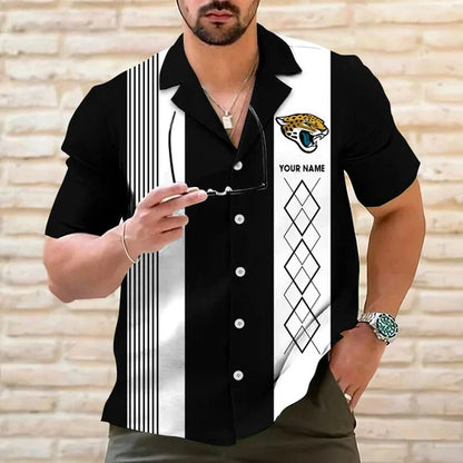 [SPECIAL OFFER] NEW CUSTOMIZED NFL30 JSJ JACKSONVILLE JAGUARS HAWAIIAN SHIRT
