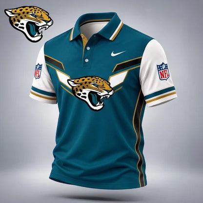 [SPECIAL OFFER] NEW CUSTOMIZED NFL30 JSJ THE JAGUARS POLO SHIRT