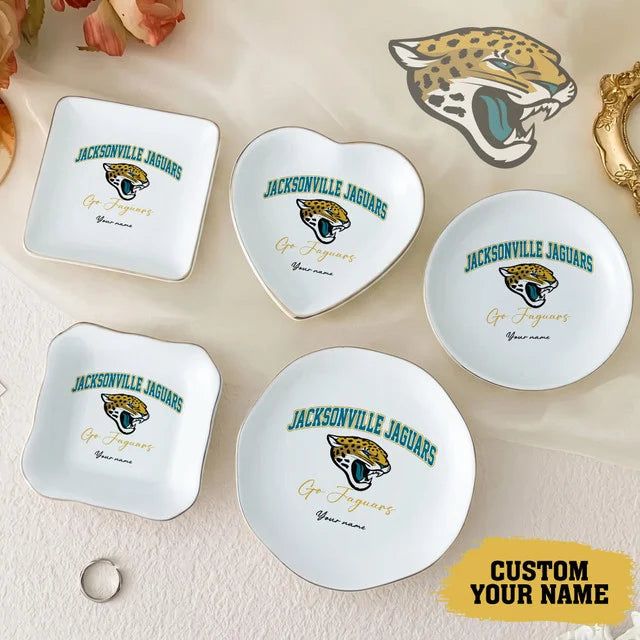 [SPECIAL OFFER] NEW CUSTOMIZED NFL30 JSJ THE JAGUARS JEWELRY DISH - 5 SHAPES