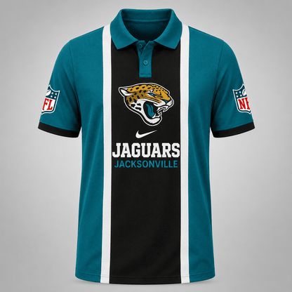 [SPECIAL OFFER] NEW CUSTOMIZED NFL30 JSJ THE JAGUARS POLO SHIRT