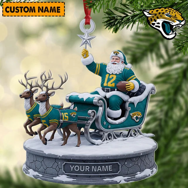 [SPECIAL OFFER] NEW CUSTOMIZED NFL30 JSJ THE JAGUARS ACRYLIC ORNAMENT