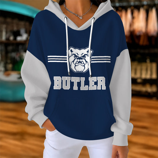 [BIG DEAL] PERSONALIZED UNI31 BTB BUTLER BULLDOGS RIBBED HOODIE & SWEATSHIRT