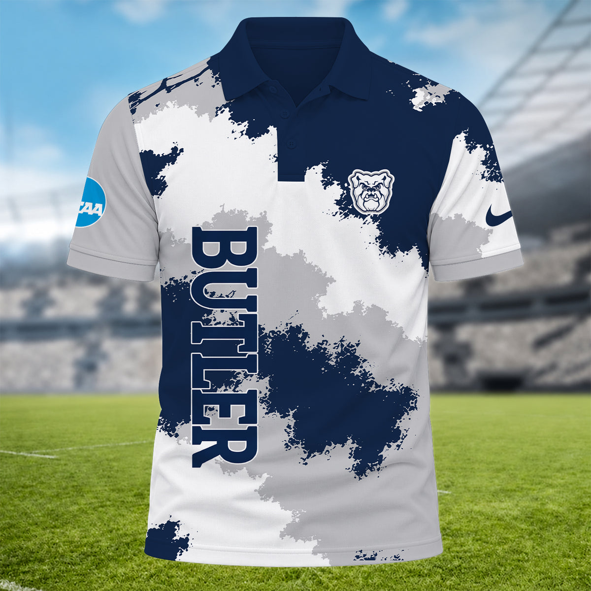 [BIG DEAL] PERSONALIZED UNI31 BTB BUTLER BULLDOGS MULTICOLOR POLO SHIRT
