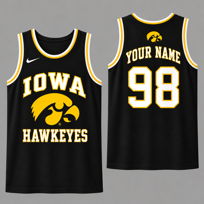 [BIG SALE] PERSONALIZED UNI31 IWH IOWA HAWKEYES UNISEX TANK TOP