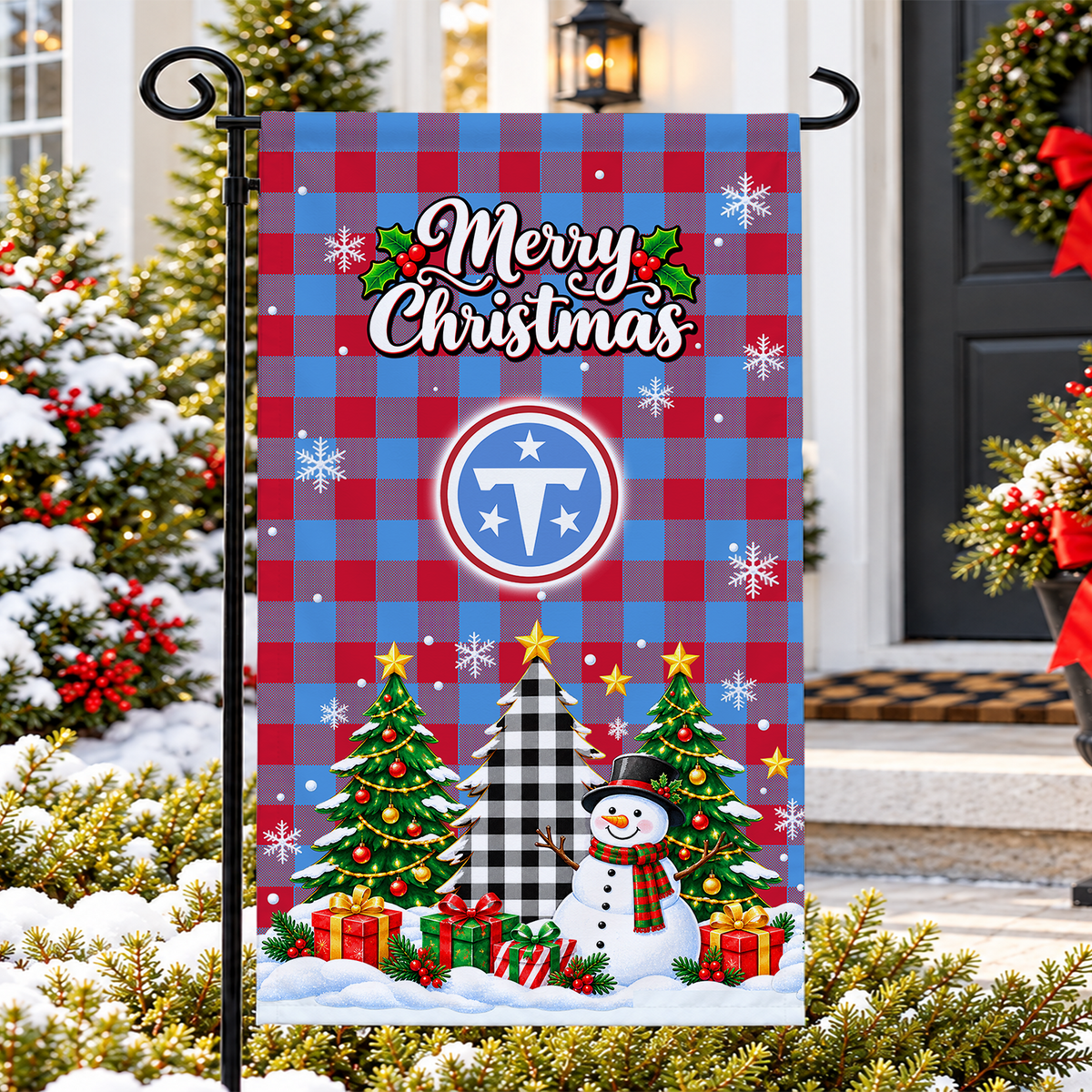[SPECIAL OFFER] NEW CUSTOMIZED NFL31 TST THE TITANS GARDEN FLAG