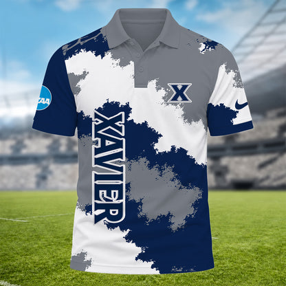[BIG DEAL] PERSONALIZED UNI32 XAV XAVIER MUSKETEERS MULTICOLOR POLO SHIRT