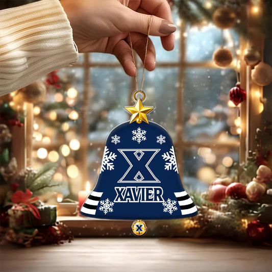 [BIG DEAL] PERSONALIZED UNI32 XAV XAVIER MUSKETEERS CHRISTMAS ACRYLIC ORNAMENT