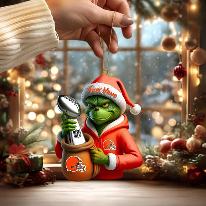 [SPECIAL OFFER] NEW CUSTOMIZED NFL29 CLB THE BROWNS ACRYLIC ORNAMENT