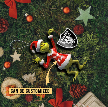 [SPECIAL OFFER] NEW CUSTOMIZED NFL07 LVR THE RAIDERS ACRYLIC ORNAMENT