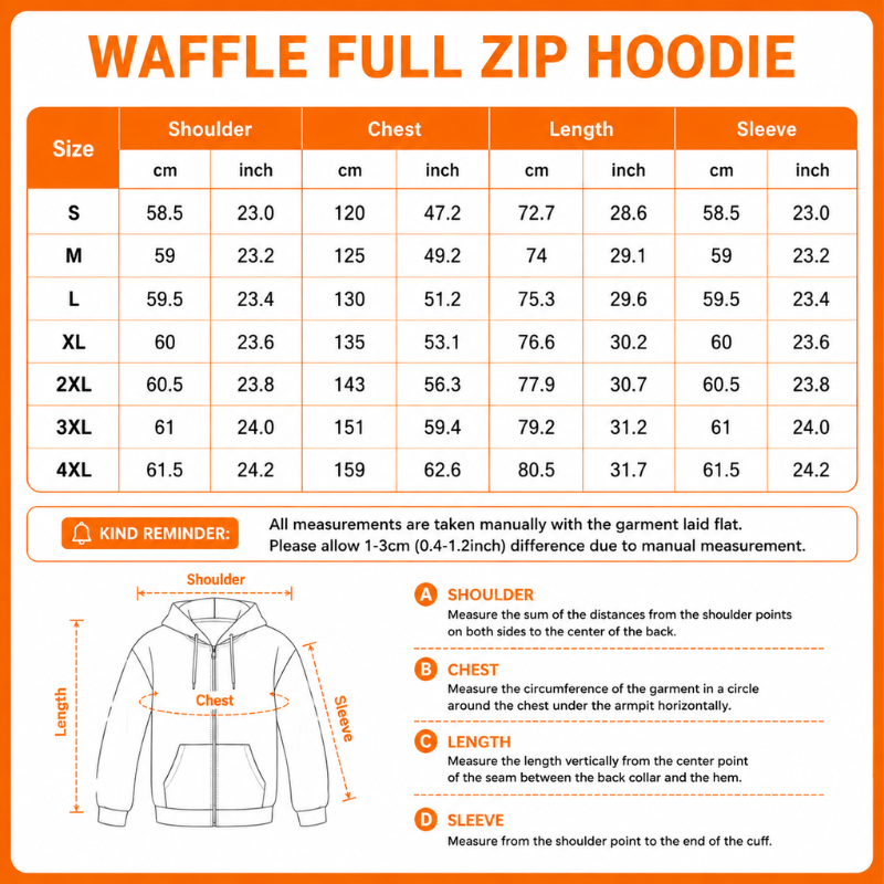 [SPECIAL OFFER] NEW CUSTOMIZED NFL15 HTT HOUSTON TEXANS WAFFLE FULL ZIP HOODIE