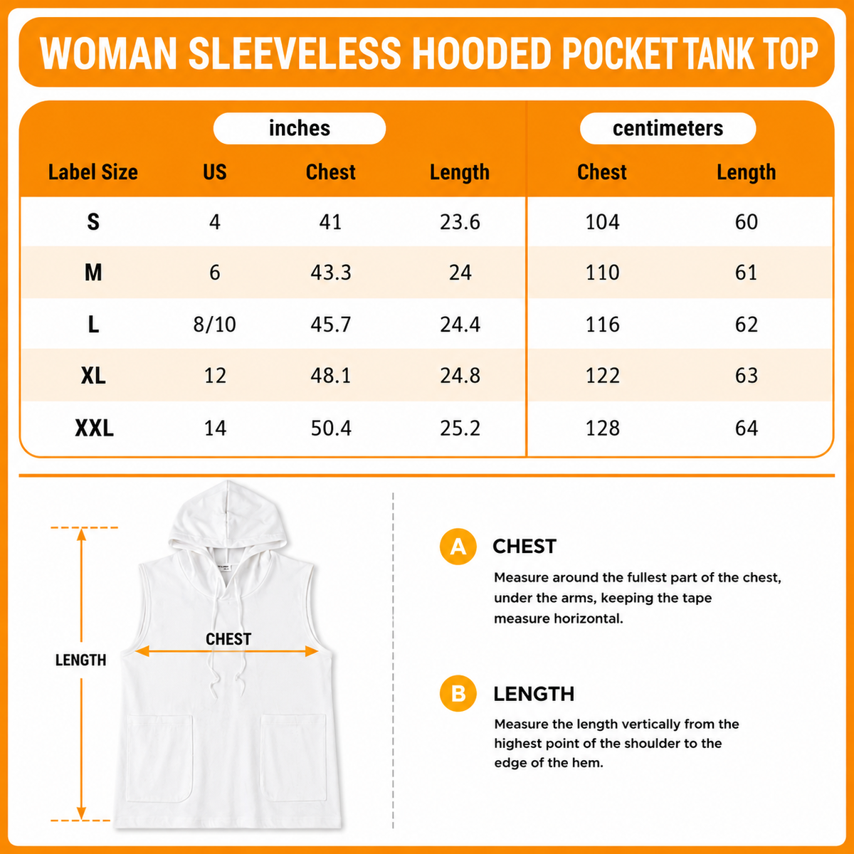 [SPECIAL OFFER] NEW CUSTOMIZED NFL15 HTT HOUSTON TEXANS WOMEN'S SLEEVELESS HOODED POCKET TANK TOP